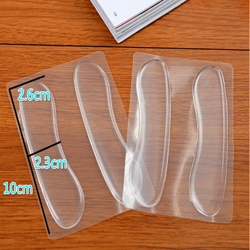 2 шт./пара мягкие стельки для обуви на высоком каблуке удобные силиконовые