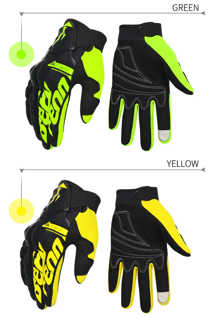 Мотоциклетные перчатки с сенсорным экраном Guantes Moto rbike rcycle Racing перчатки для езды на мотоцикле полный палец