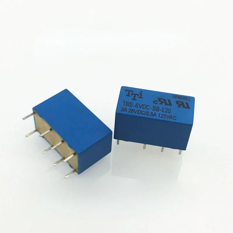 Горячее предложение новый сигнал телекоммуникации 5V Реле TRS 5VDC SB L20 HK19F DC5V SHG 0.5A 125VAC