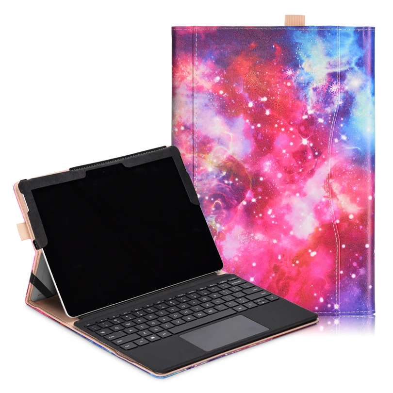 Деловой чехол-подставка для Microsoft Surface Go 10 дюймов чехол ноутбука клавиатуры