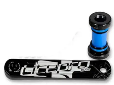 Litepro EDGE полый BMX дорожный велосипед одноместная цепь шатун для велосипеда 50T 58T с GXP