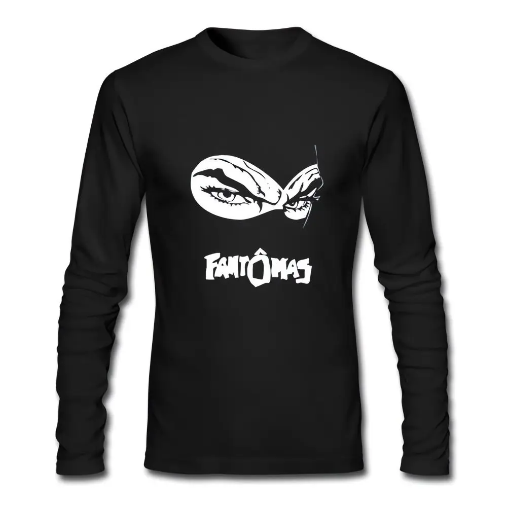 Новый FANTOMAS логотип Mr. Bungle MMetal группа с длинным рукавом черный для мужчин & #039 s