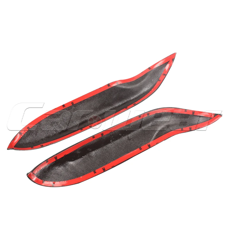 

for Mercedes Benz Smart Fortwo W451 Carbon Fiber Eyebrows Eyelids 2009-2014