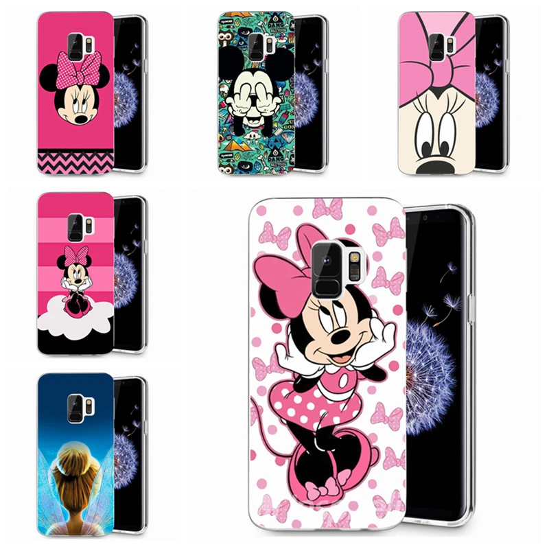 For Samsung Galaxy S9 S9Plus S8 Plus S7 edge Note 8 J320 J530F J720 A3 A5 2017 TPU Silicon Cute Minnie Mickey Cover Case E102 |