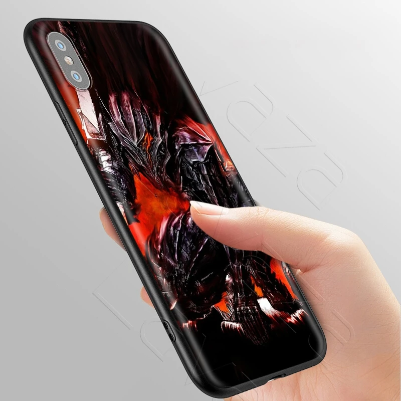 Lavaza Berserk Guts Anime Case for iPhone 11 Pro XS Max XR X 8 7 6 6S Plus 5 5s se |