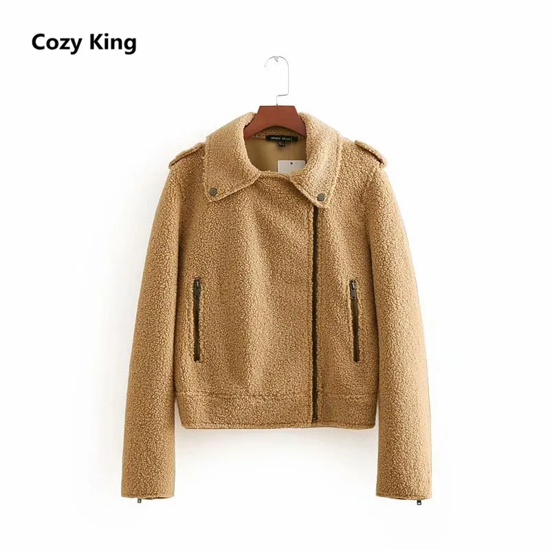 Уютный King женские пальто 2018 Популярные Новые Зимняя Повседневная модная одежда с