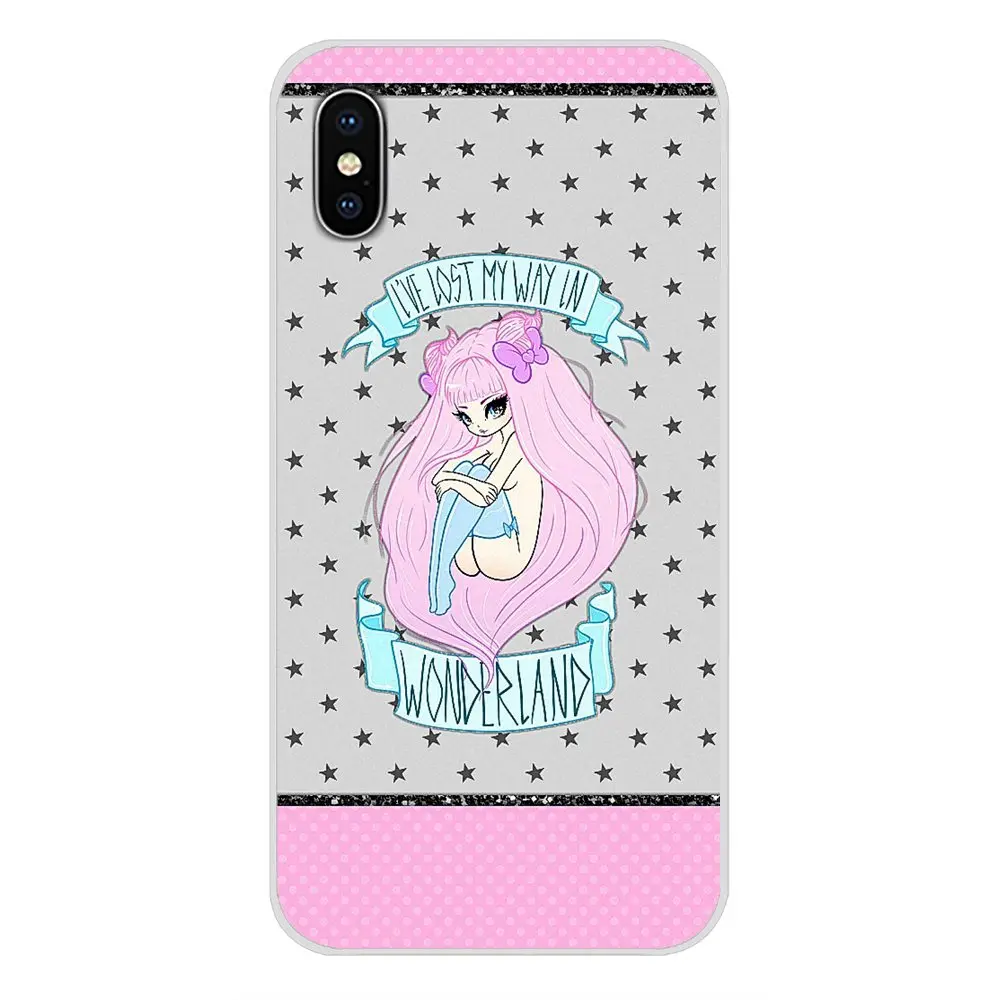 Мягкий прозрачный чехол для Samsung Galaxy S3 S4 S5 Mini S6 S7 Edge S8 S9 S10 Lite Plus Note 4 5 8 9 Girly Pastel Witch Goth