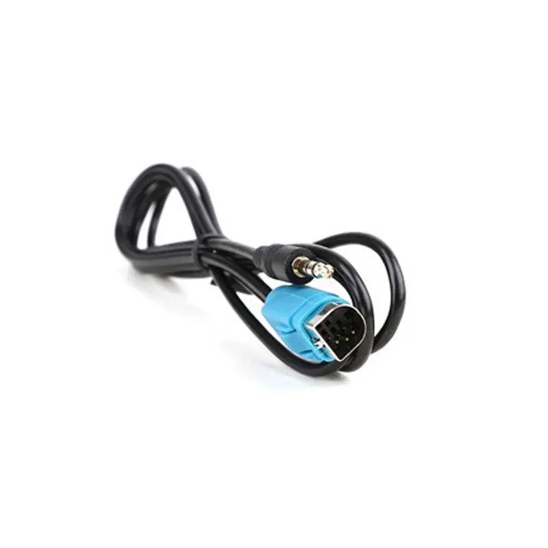 Бесплатная доставка 3 5 мм AUX интерфейсный кабель адаптер для MP3 ALPINE KCE 236B IDA X200