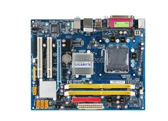 Gigabyte GA-G31M-S2L original motherboard G31 LGA 775 DDR2 Desktop Boards | Компьютеры и офис