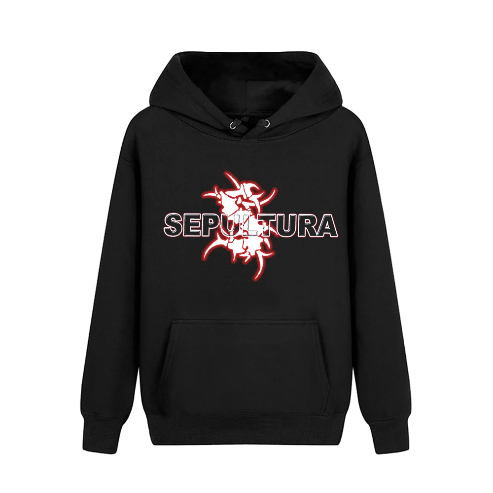 Bloodhoof SEPULTURA тяжелый металл death metal пуловеров толстовок с капюшонами азиатских
