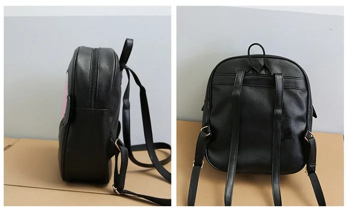 Miyahouse Itabag элегантный дизайн маленькое милое сердце женский рюкзак из искусственной кожи женский рюкзак крылья Студенческая сумка женский рюкзак