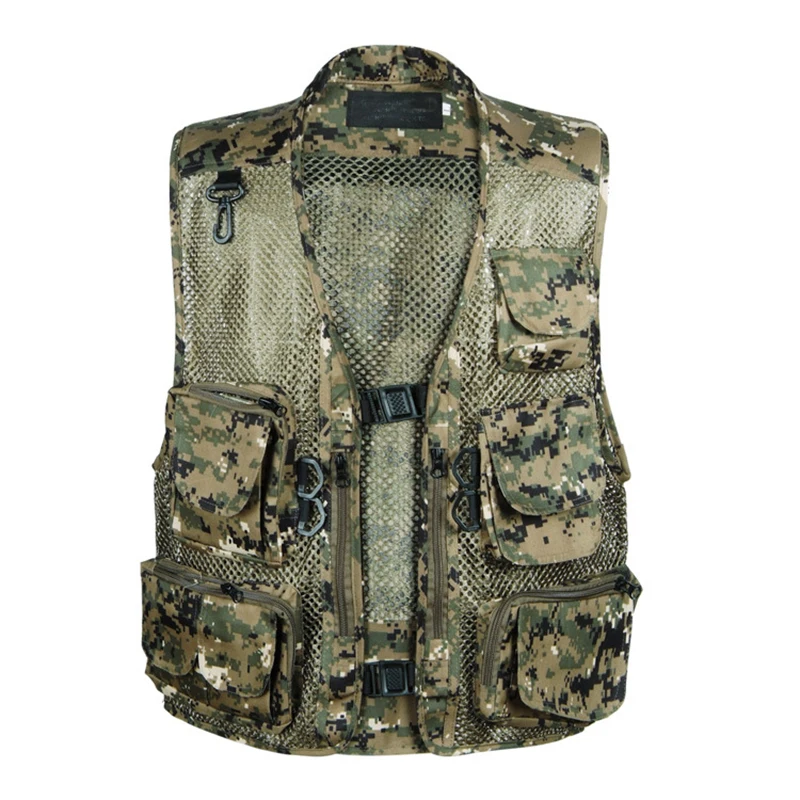 L-3XL размер полиэстер быстросохнущая рыболовная Спасательная куртка LMesh жилетка с