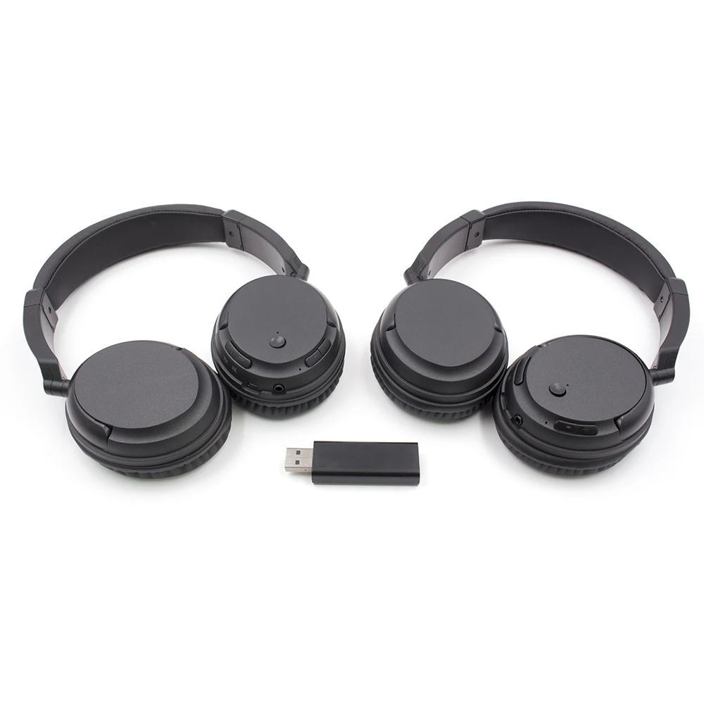 Беспроводные Bluetooth-наушники FooHee для ТВ FM складные пожилых людей стерео басовый