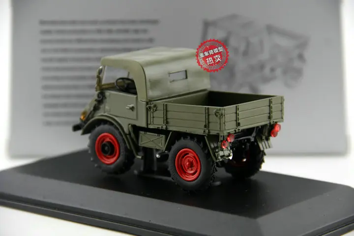 Классическая Игрушечная модель из сплава масштаб 1:43 Mercedes Benz Unimog U401 внедорожника