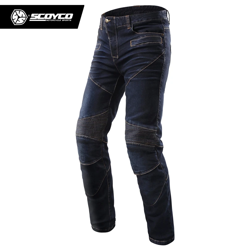 Брюки для мотогонок Scoyco P043 износостойкие мужские брюки мотокросса с подушками