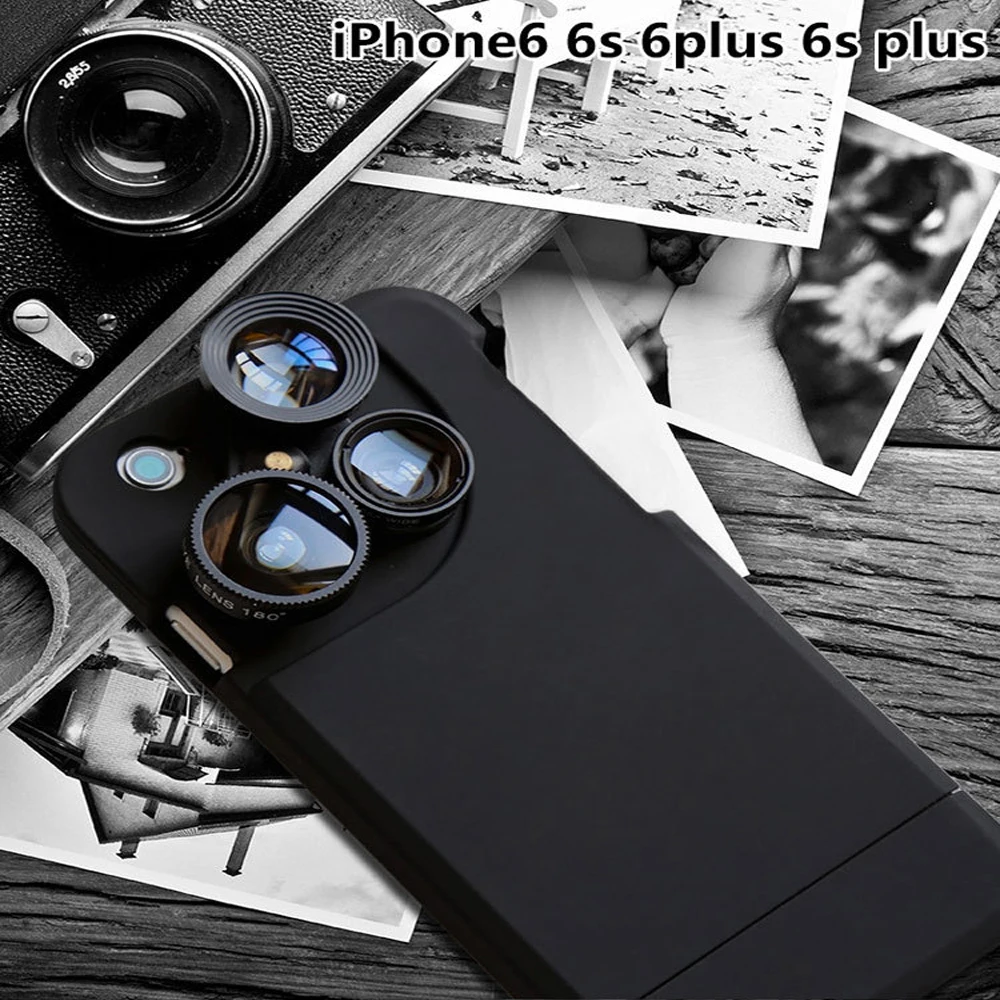 Для Iphone 6 6s Plus мобильный телефон объектив Новое поступление 4 в 1 макро