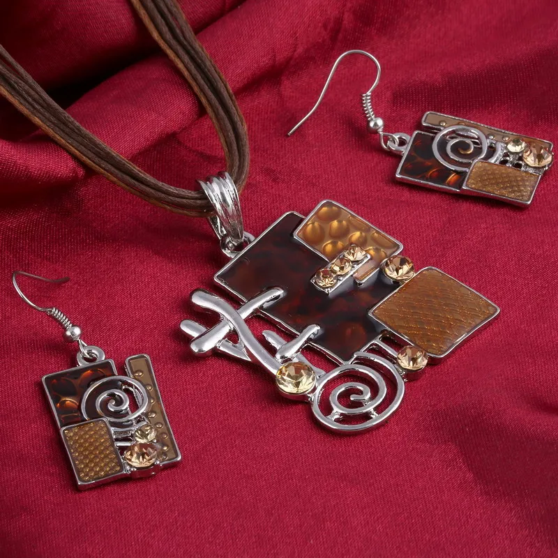 Набор свадебных украшений ZOSHI вечерние наборы в африканском стиле для невест