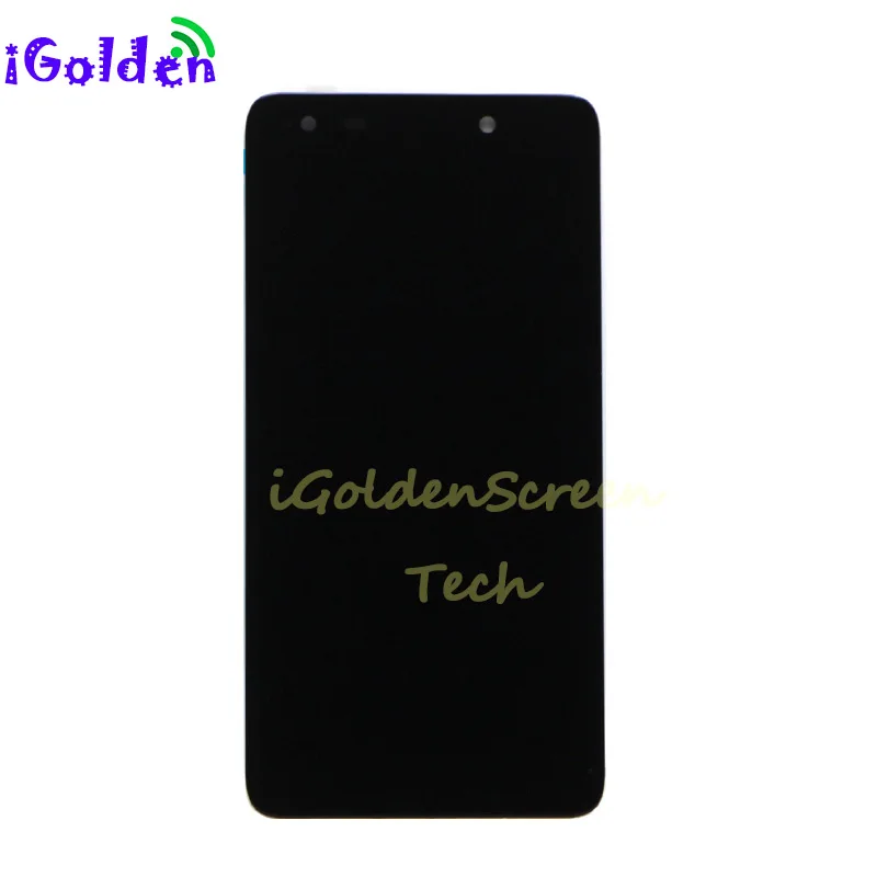 Черный Новый ЖК-дисплей дигитайзер сборка для Alcatel idol 5S OT6060 6060s с сенсорным