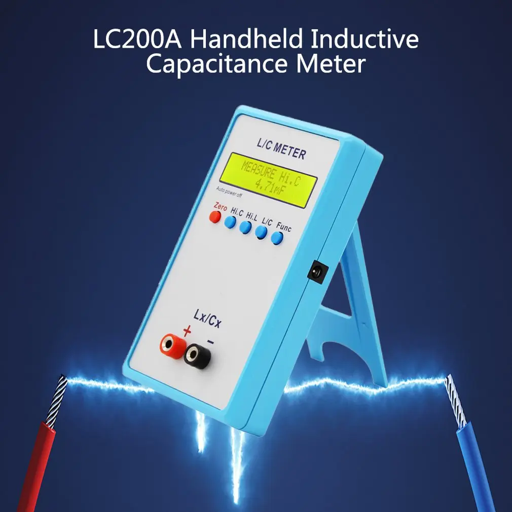 LC200A Handheld Inductance and Capacitance Meter Digital Bridge LCR | Обустройство дома