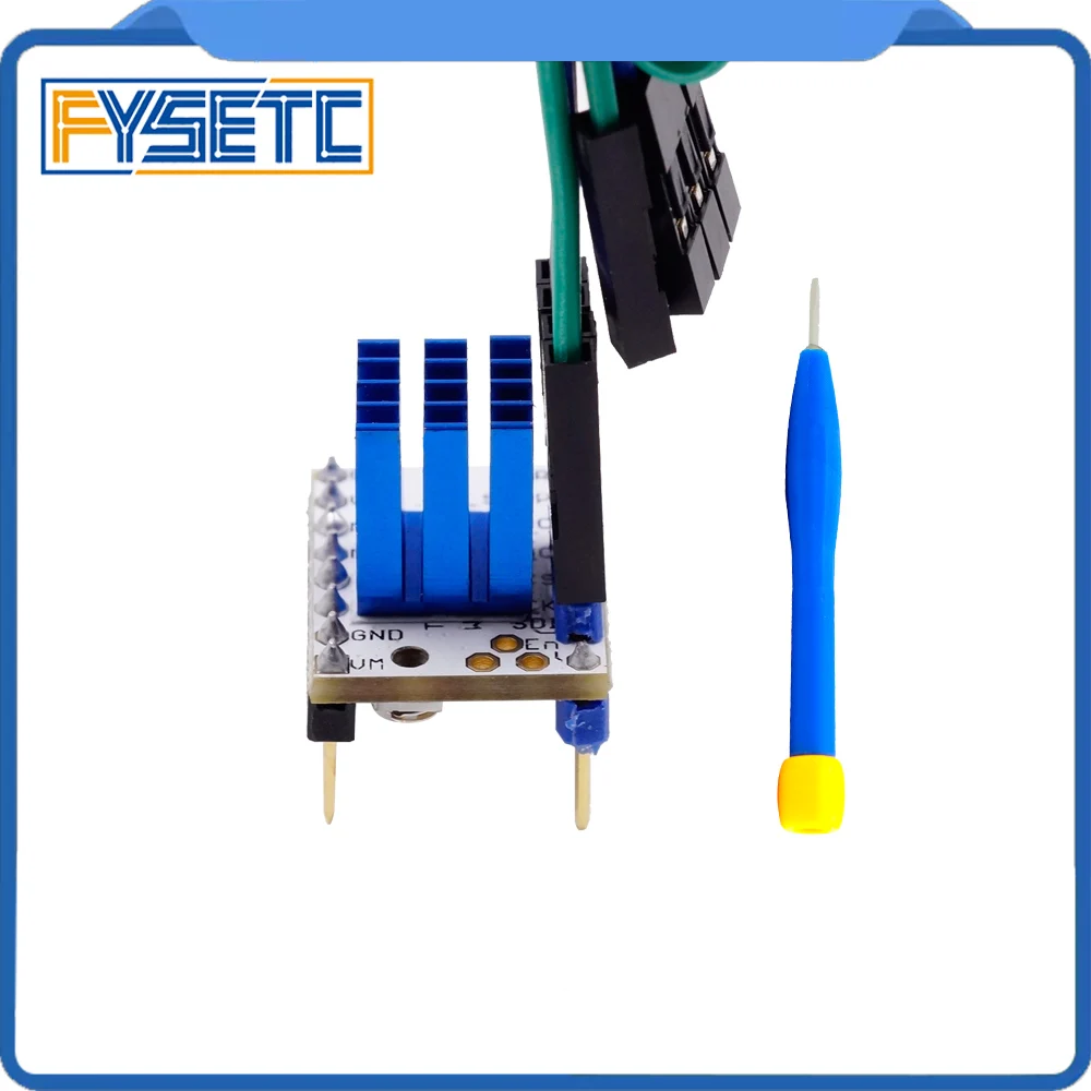 2X TMC2130 V1.1 Stepstick Драйвер шагового двигателя SPI с теплоотводом ультра тихий отличный