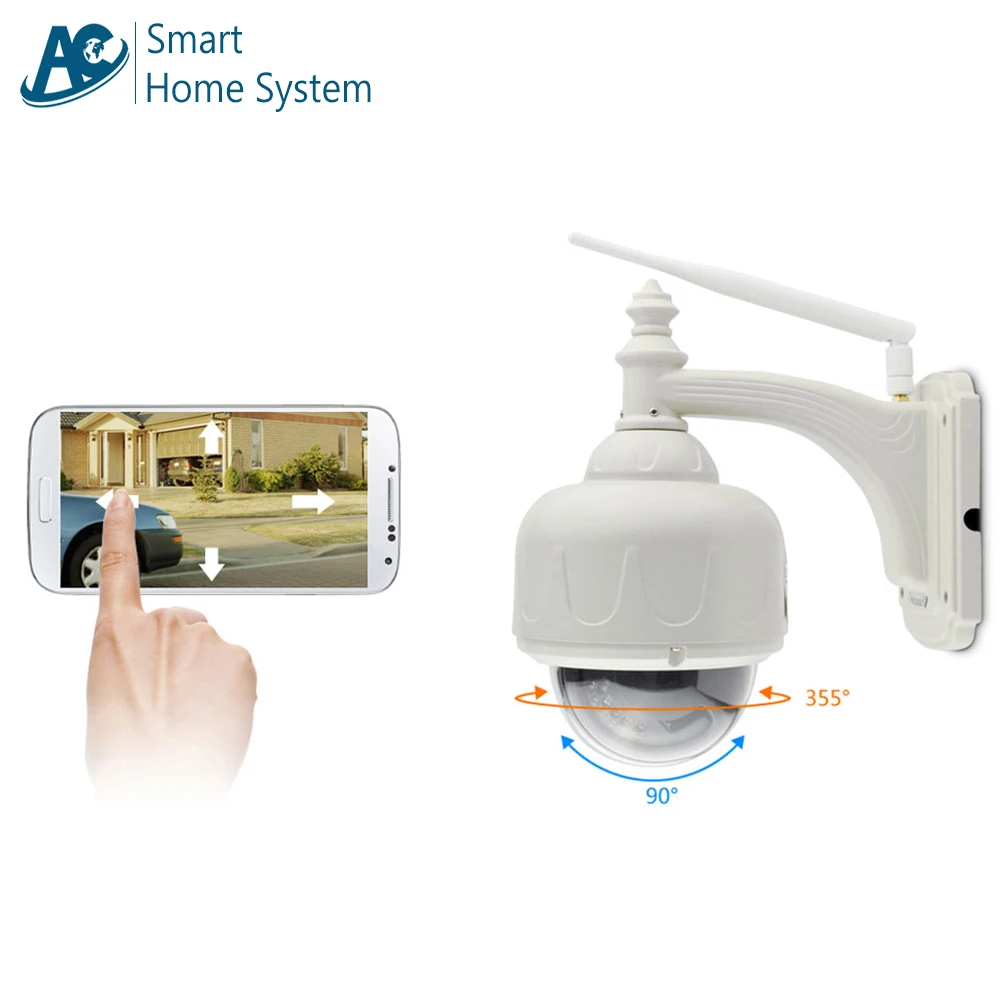 Wifi Network Camera 720p Waterproof Smart High Resolution Outdoor Dome IP | Безопасность и защита