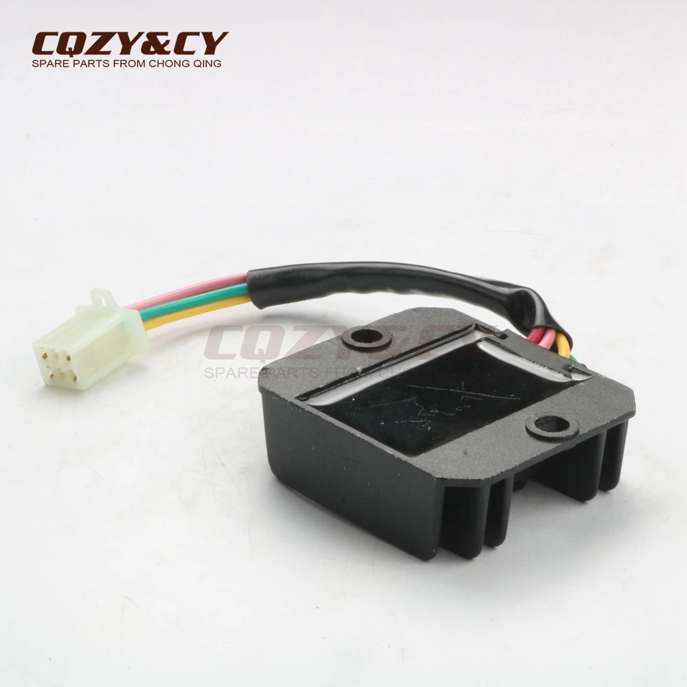 Универсальный 4 проводной двухфазный мотоцикл Регулятор выпрямителя 12V DC