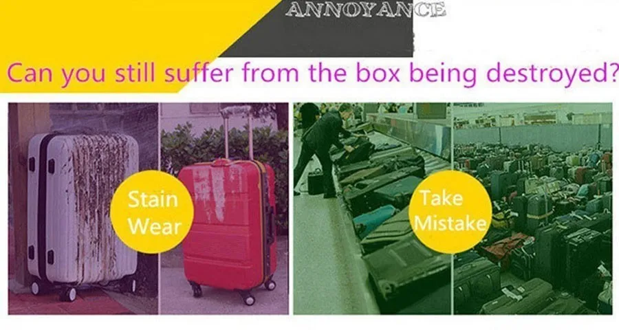Женские Эластичные Защитные чехлы для багажа с 3D принтом, женские толстые дорожные пылезащитные дождевые сумки для костюма, чехол Чехол, аксессуары, поставка товара