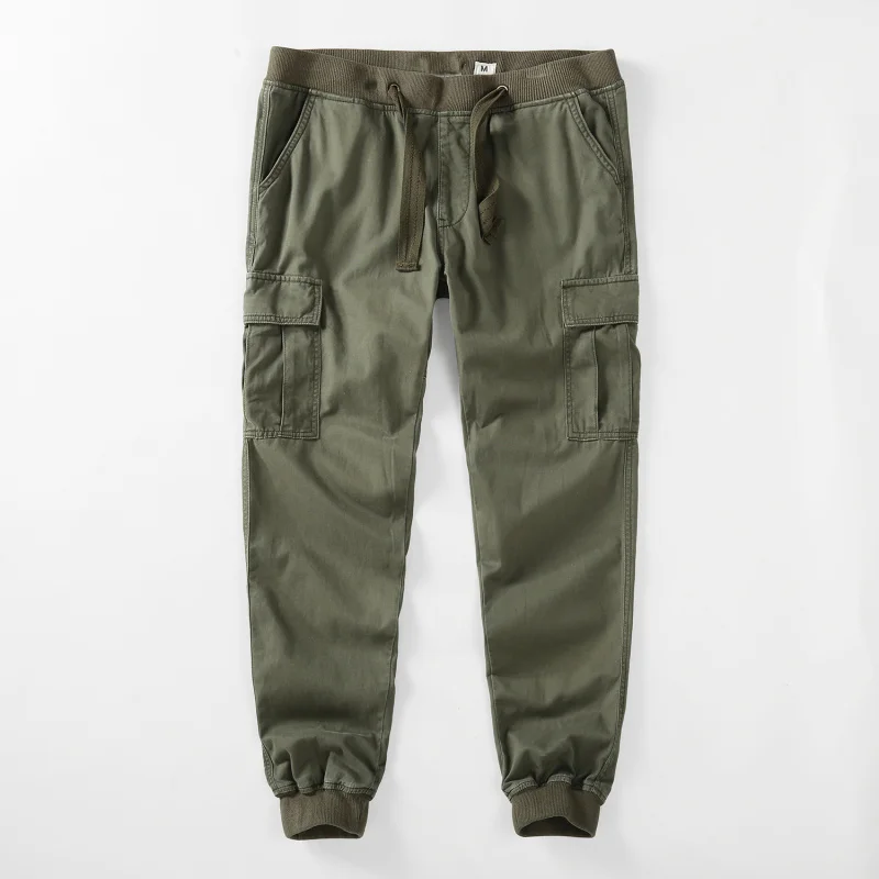 

New high quality men's wear cotton trousers camouflage pants men's pocket outdoor sports pants Physical shooting AF016