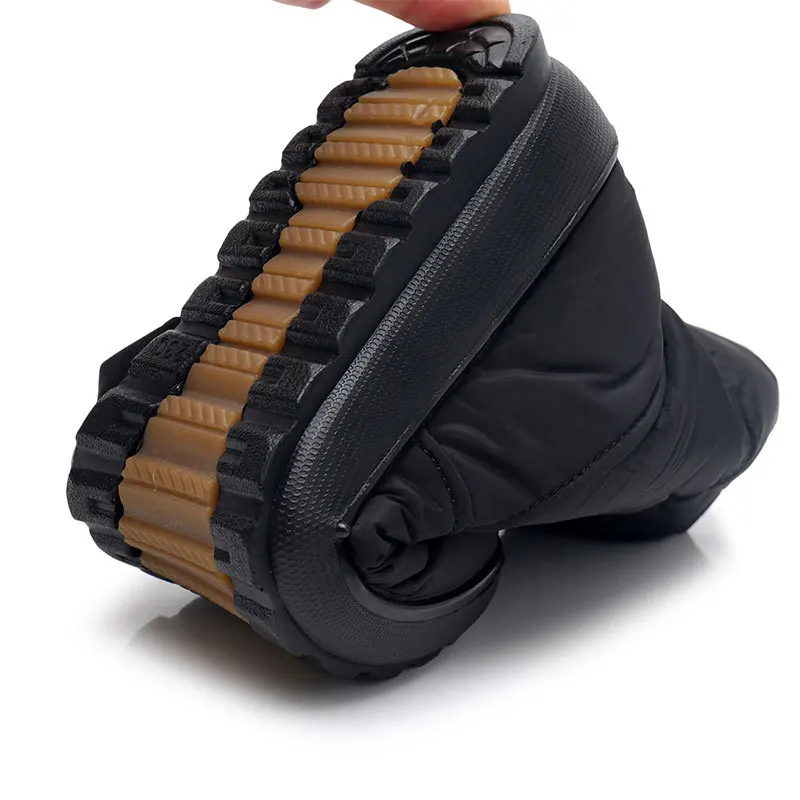 Women winter boots waterproof down ankle boots women zipper warm snow boots shoes woman warm fur botas female shoes 35-41 L130