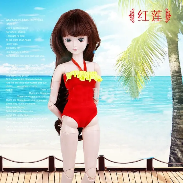 9 Одежда для кукол ручной работы для Bjd 1/3 куклы нижнее белье бикини купальник для девочек куклы аксессуары для кукол игрушки - Цвет: 9
