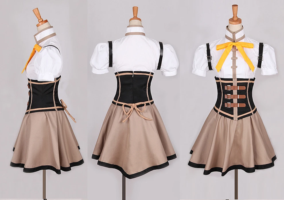 Костюм для косплея магини Мадока Магика Томоэ Мами на Хэллоуин|halloween costume mickey