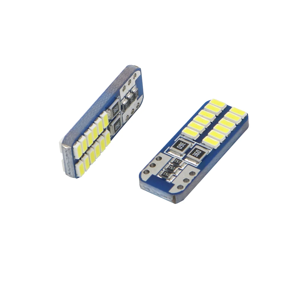 Y высокое качество T10 W5W 168 192 светодиодный задний фонарь 3014 24smd 12В для автомобиля