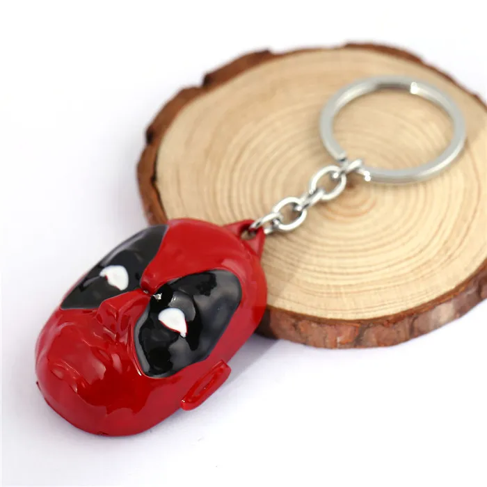 Брелок для ключей H &amp F с логотипом в виде маски супергероя дэдпол мертвой