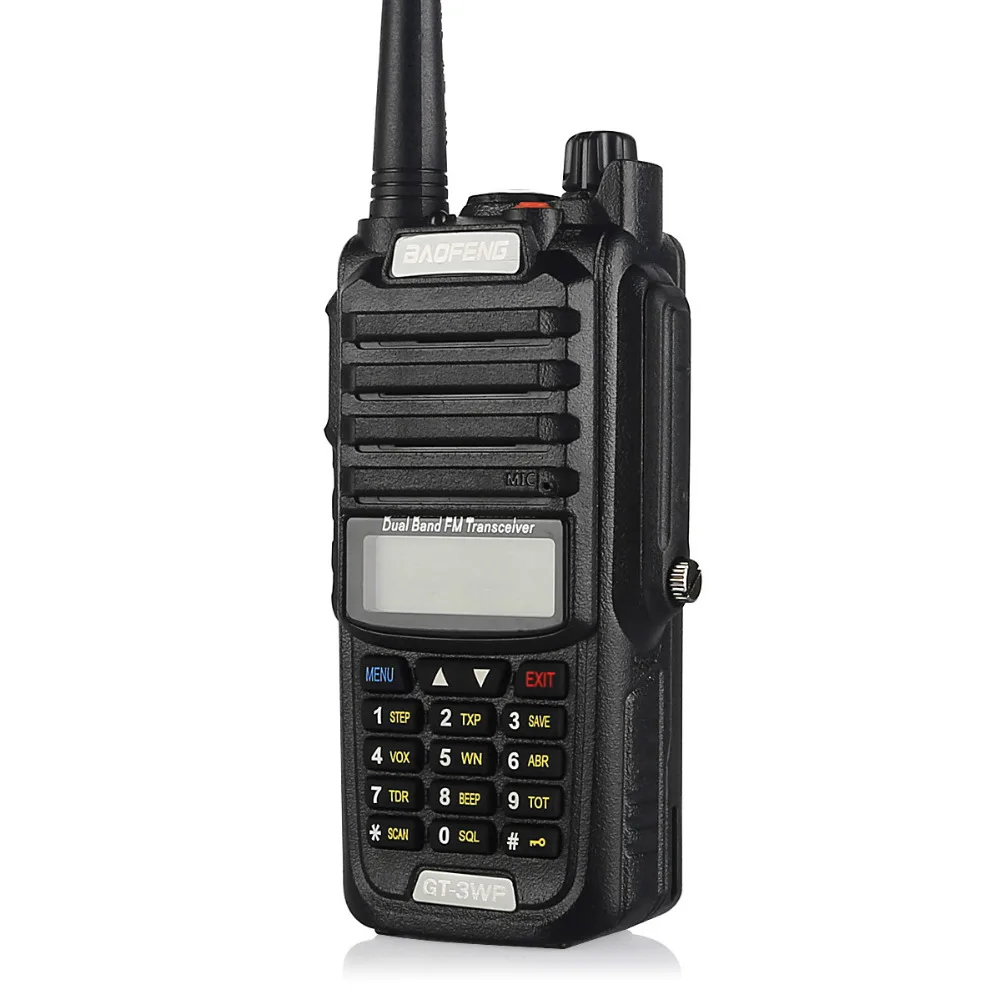 BAOFENG двухсторонний радиоприемник GT-3WP водонепроницаемый IP67 двухдиапазонный