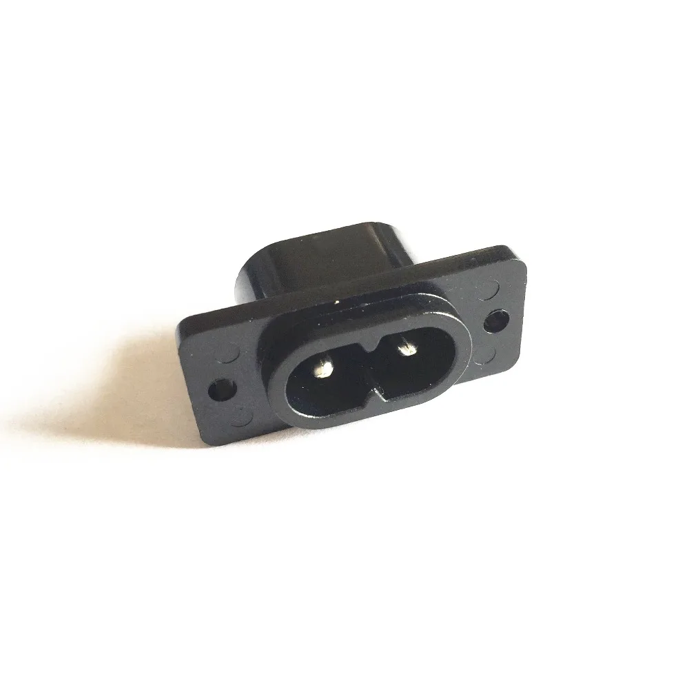 

Штепсельная Вилка с монтажным отверстием IEC320 C8, разъем питания переменного тока 250 А в