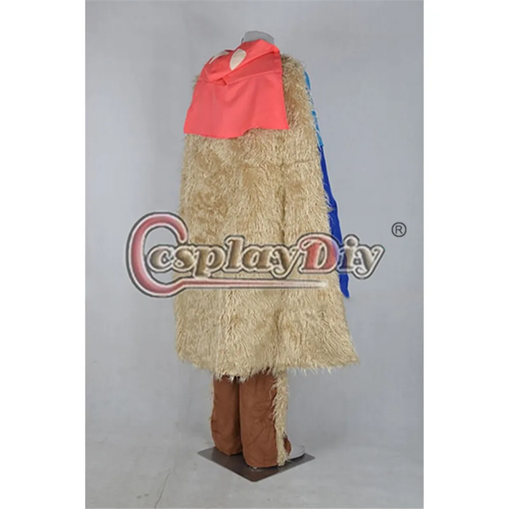 Cosplaydiy принцесса Mononoke фильм Ashitaka косплей костюм Взрослый наряд для косплея на