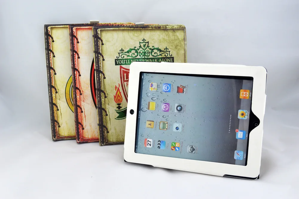 Shell Protector for ipad 2 3 4 cover case fashion style football team Pattern Design folio leather carcasa | Компьютеры и офис