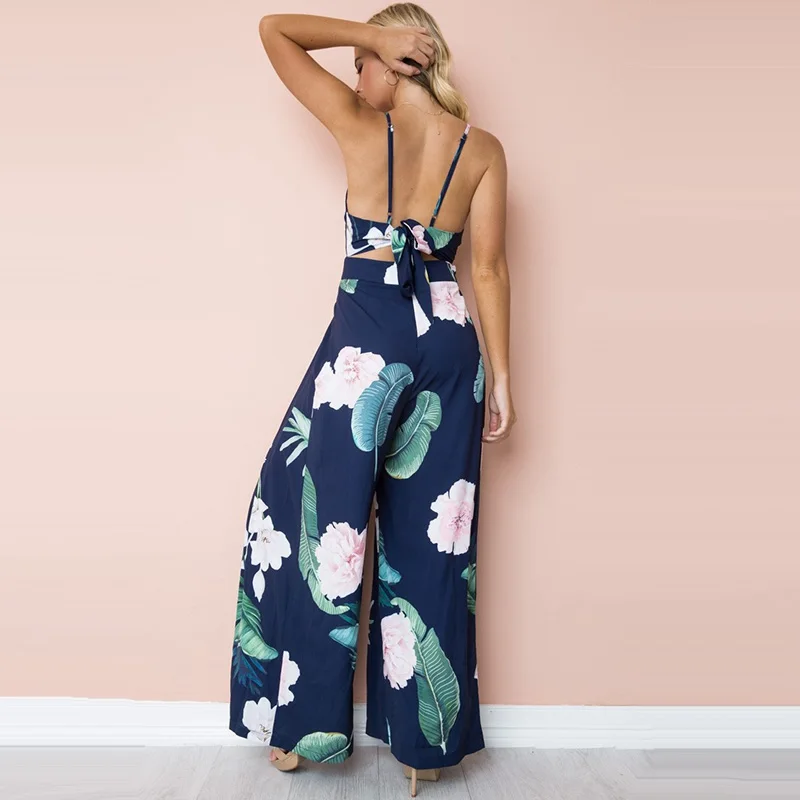 ELSVIOS пикантные туфли с низким вырезом на спине полосатый комбинезон галстуком