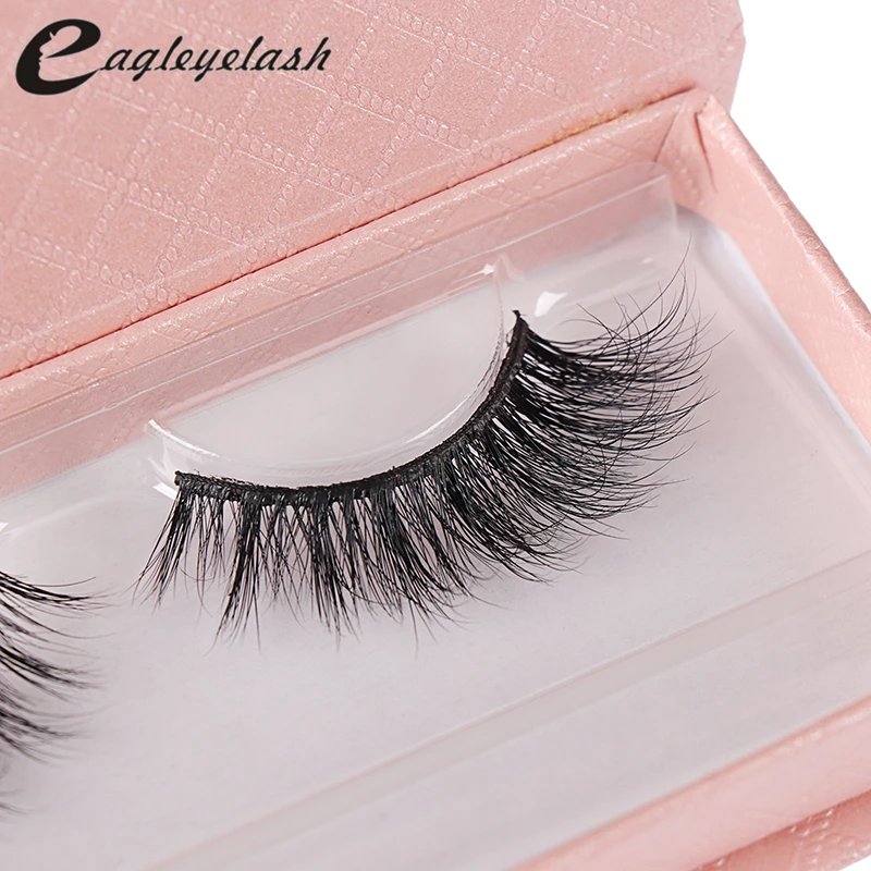 Лидер продаж 1 парт/Лот норковые накладные ресницы спутанные перекрещивающиеся