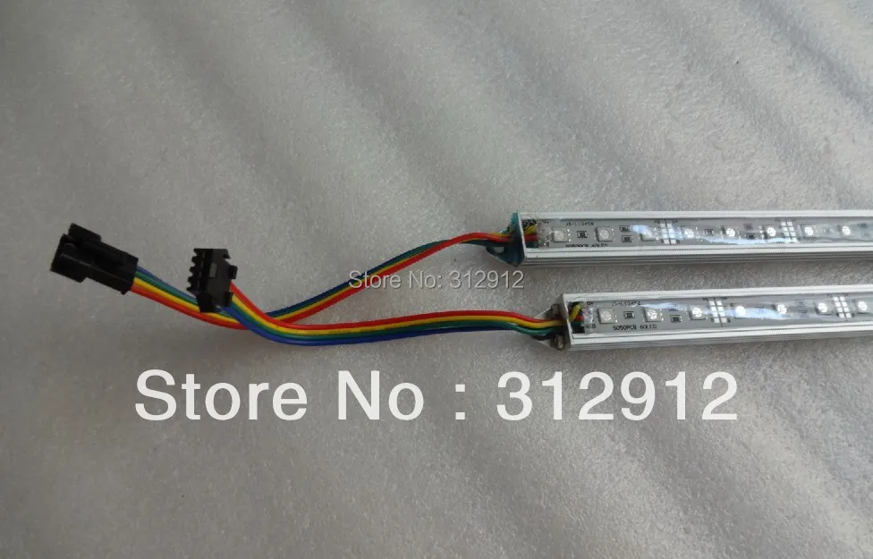 IP68 Алюминий Led RGB цвет Жесткая полоска водить 60leds длиной 1 м DC12V вход|led spec|ip68led craft |