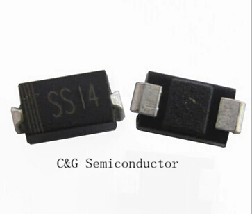 Диоды Шоттки 1 А 40 в 1N5819 SS14 SMD SMT 100 шт.|schottky diode 1a|diode 1aschottky |