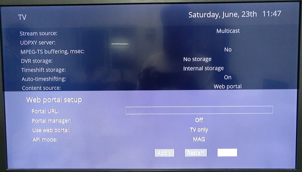 MEELO tv IP S805 четырехъядерный Linux IP tv M3U Smart tv Box Поддержка веб-портала H.265 Stalker wifi смарт медиаплеер PK MAG250