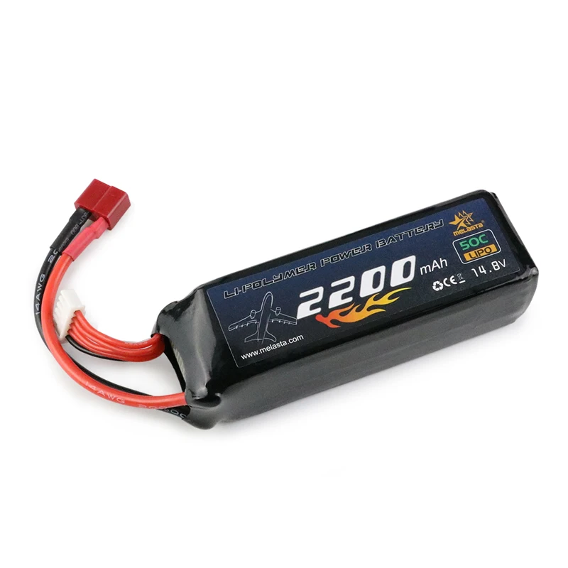 MELASTA 14,8 V 2200mAh 4S lipo аккумуляторные батареи с разъемом разрядки Deans-T для Радиоуправляемый гоночный автомобиль самолет Лодка Грузовик беспилотный самолет