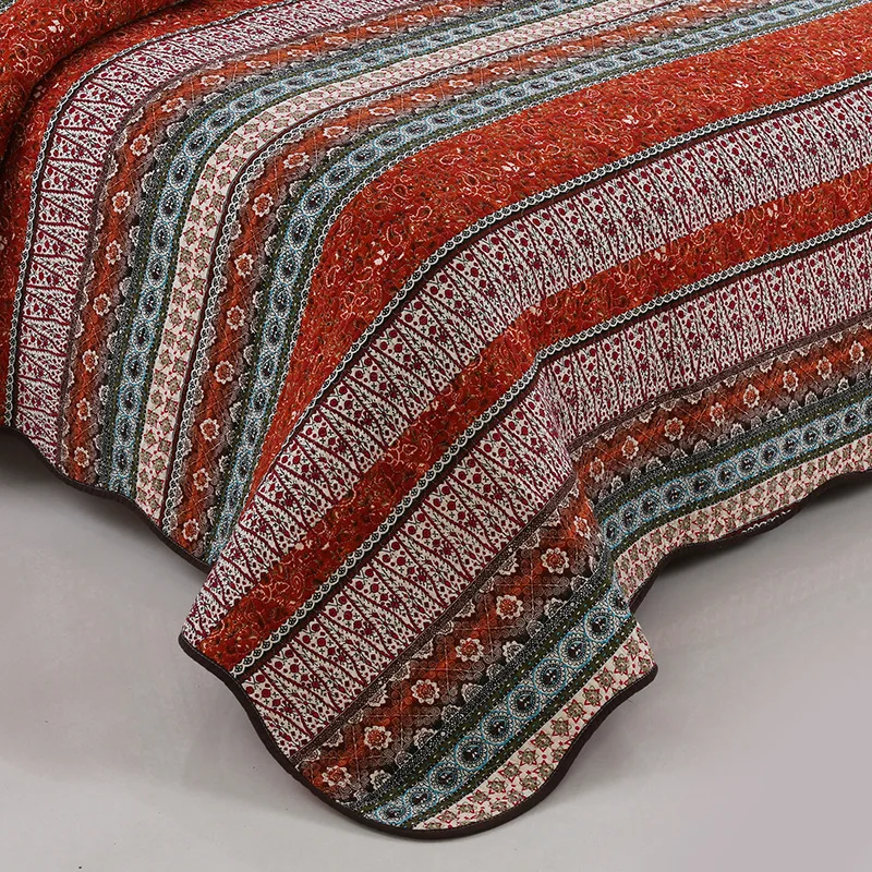 CHAUSUB Cotton Bedspread Quilt 1pc Bohemian Printed Coverlet Queen Twin Size Quilts 150x200cm Quilted Sofa Blanket
CHAUSUB Cotton Bedspread Quilt 1pc Bohemian Printed Coverlet Queen Twin Size Quilts 150x200cm Quilted Sofa Blanket