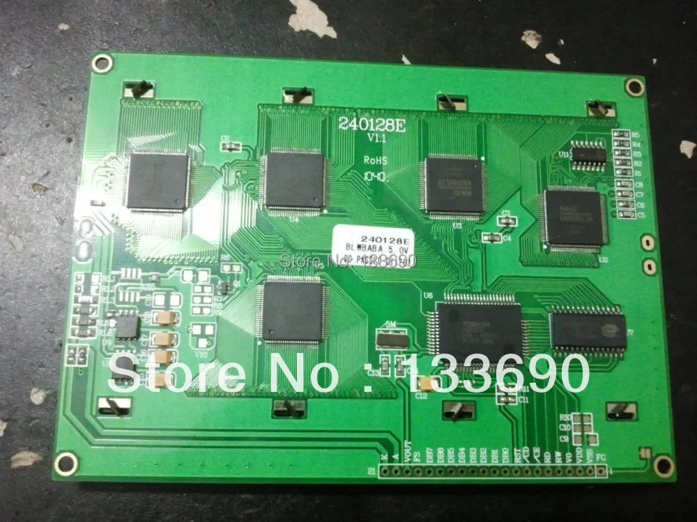 5 1 дюймов 240X128 рисунок в горошек LCM анализатор мочи ЖК дисплей 240128 T6963 драйвер