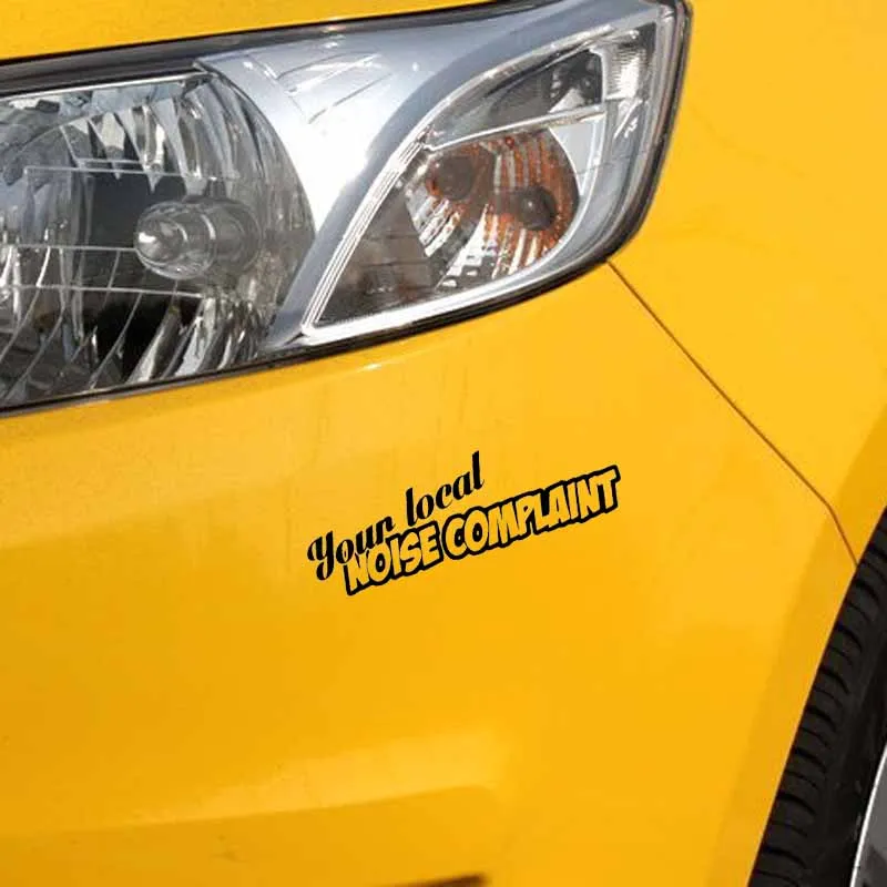 YJZT 14x4 4 см ваша местная шумоподавление японская наклейка автомобильная грузовик