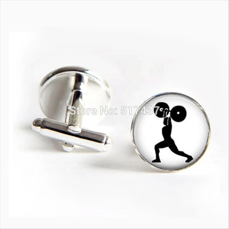 2017 оптовая продажа запонки для тяжелой атлетики рубашки с силуэтом Hercules мужчин