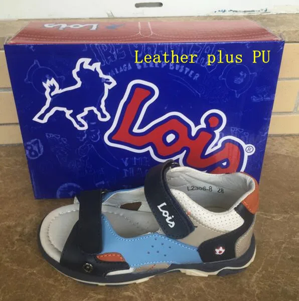 Сандалии wallvell из натуральной кожи для мальчиков летние сандалии Baotou мягкой обувь