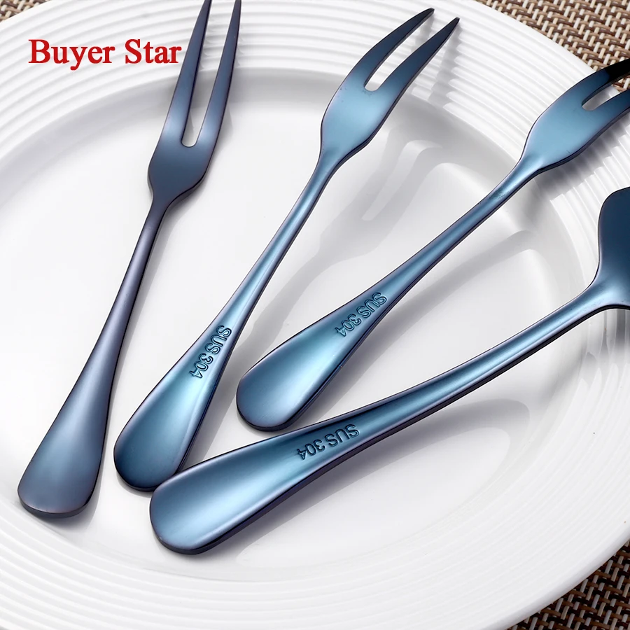 Классический синий нож для торта Brandz 2017 лопата свадебные столовые приборы набор