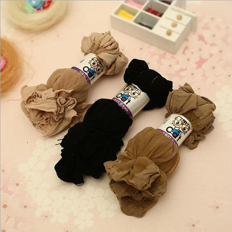 20 шт./лот ультратонкие прозрачные женские летние носки короткие со стразами для